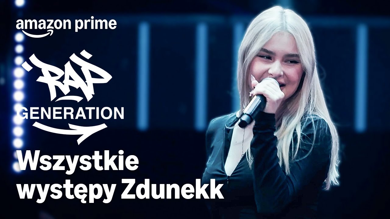 WSZYSTKIE występy Zdunekk✨| Rap Generation | Prime Video Polska