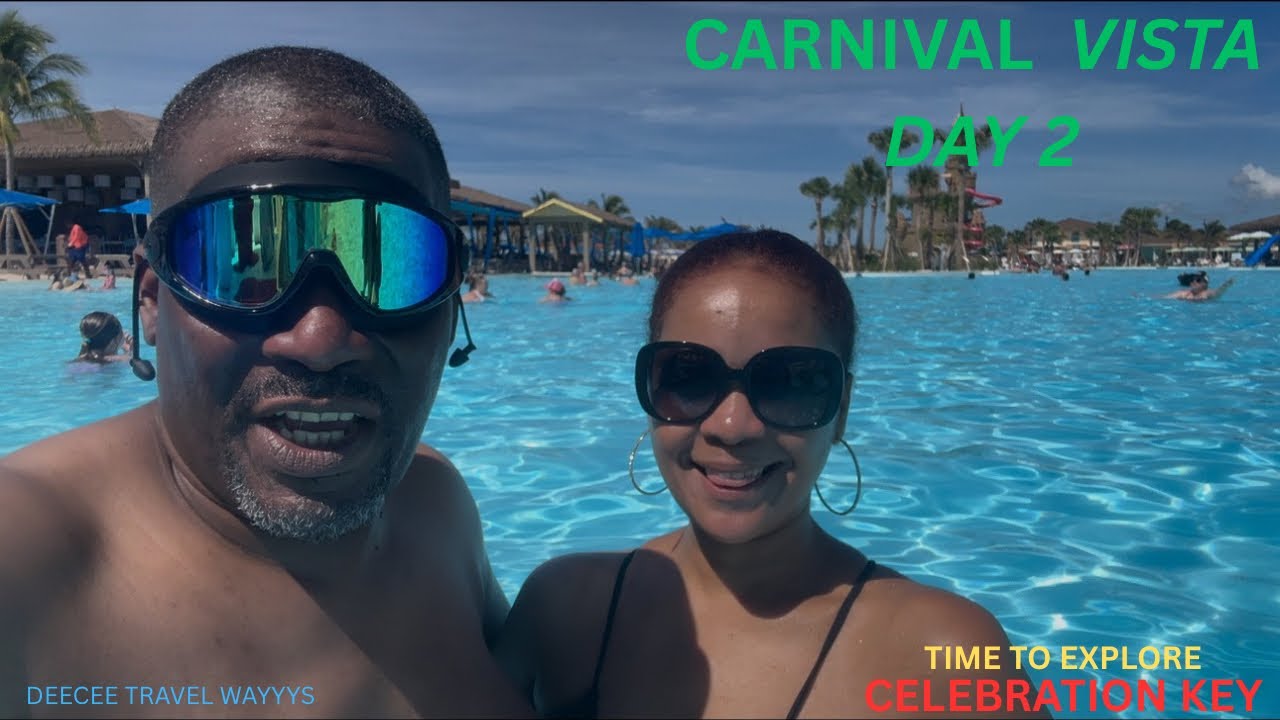 A DAY AT CELEBRATION KEY CARNIVAL NEW ISLAND/ VISTA DAY 2 / FLICK SHOW & MORE