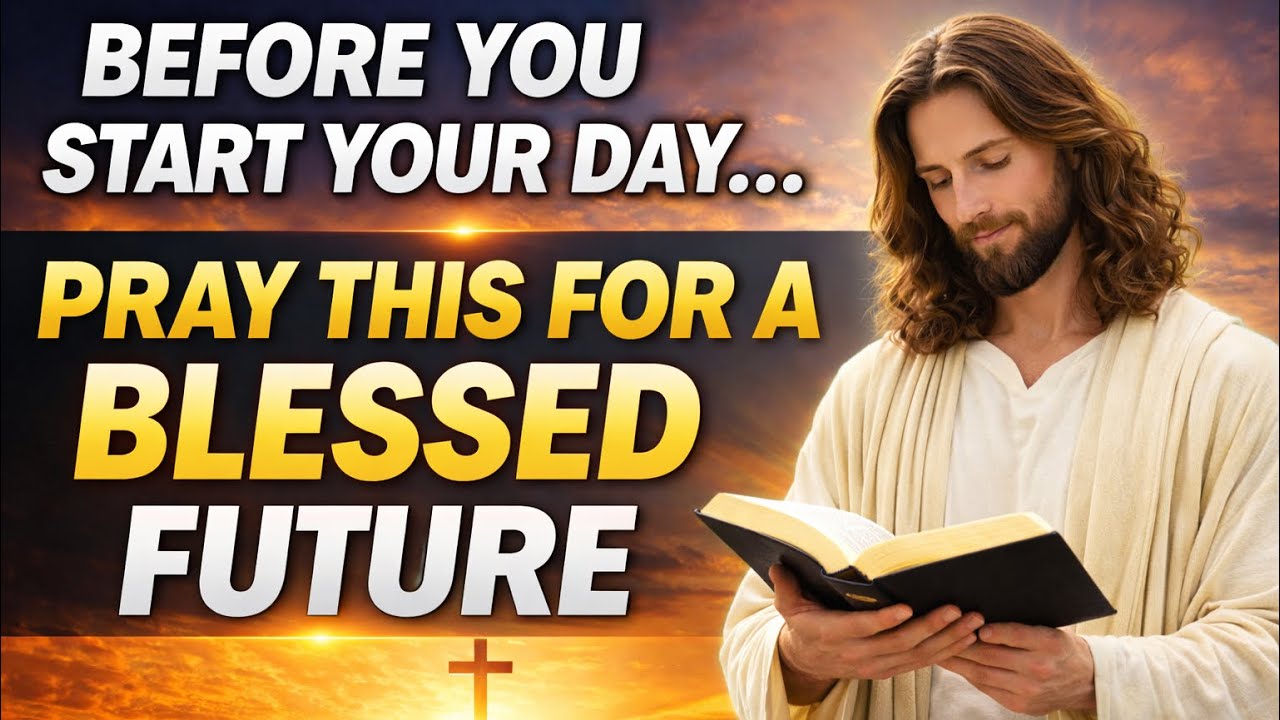 God’s Blessing For Today And Tomorrow | Powerful Morning Prayer With Jesus