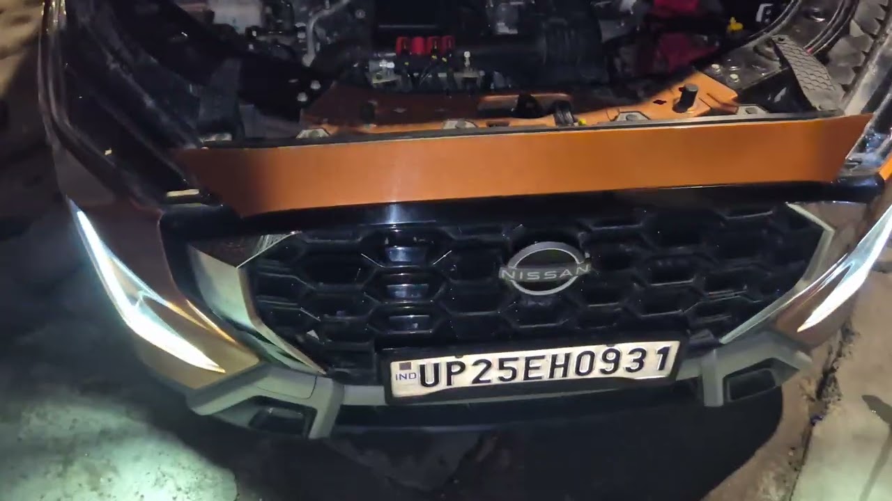Nissan Magnite Brc cng kit in bareilly same petrol pichkup in cng 8859987000
