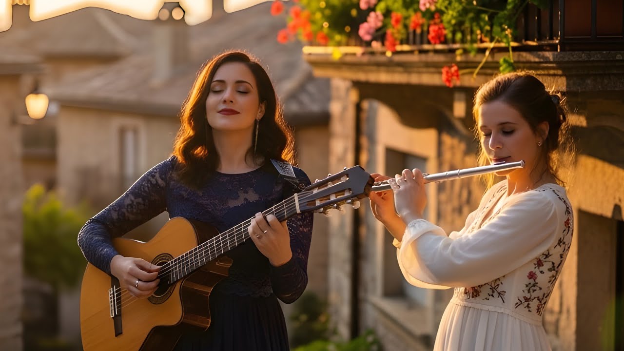 🎻 Emotional European Folk Fusion | Flamenco Guitar, Irish Flute, Violin & Accordion Instrumental