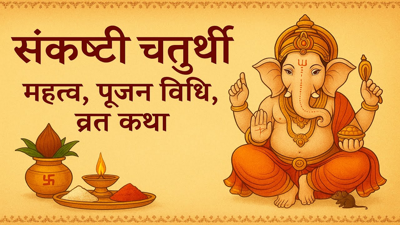 संकष्टी चतुर्थी व्रत कथा | महत्तव l Sankashti Chaturthi Vrat Katha l पूजन विधि