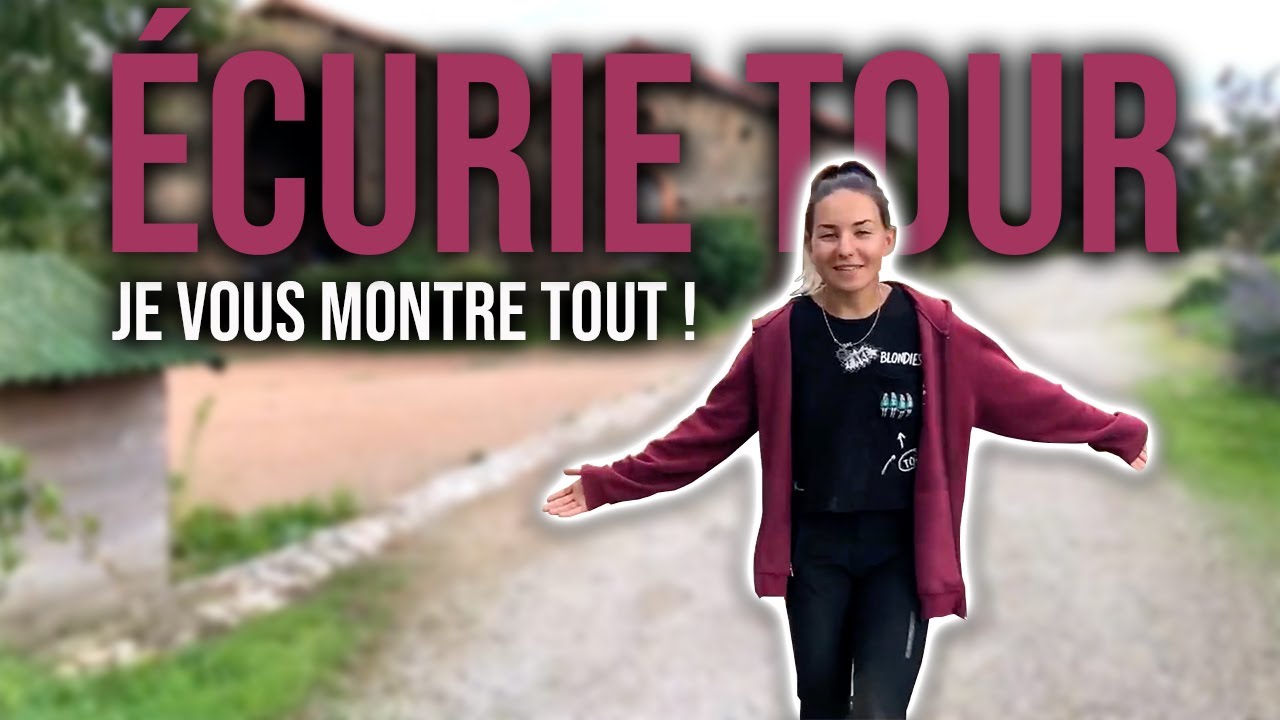 JE VOUS PRÉSENTE MES ÉCURIES ! ✨