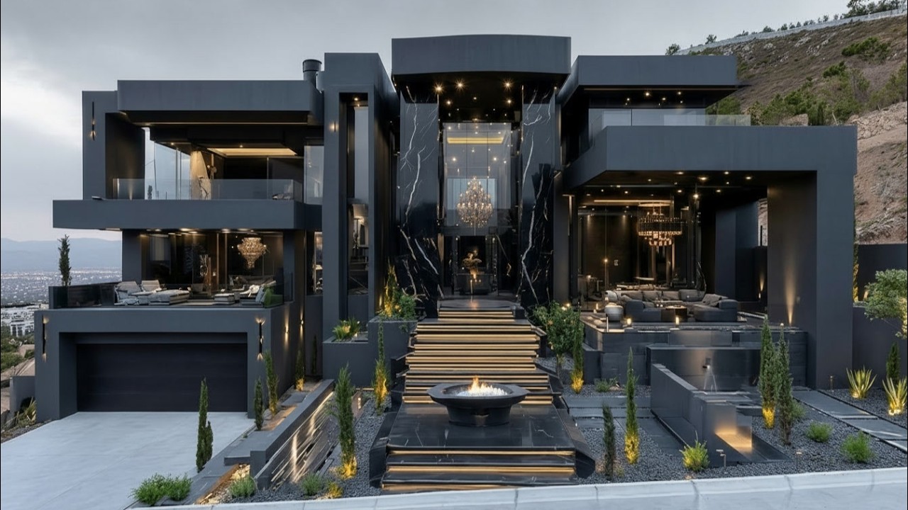 The $850,000,000 Noir Masterpiece: Redefining Futuristic Architecture