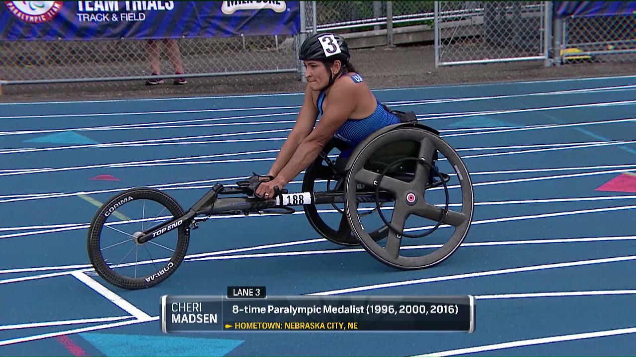 Tatyana McFadden Starts Off Strong With Her 400m Finish At Paralympic Trials