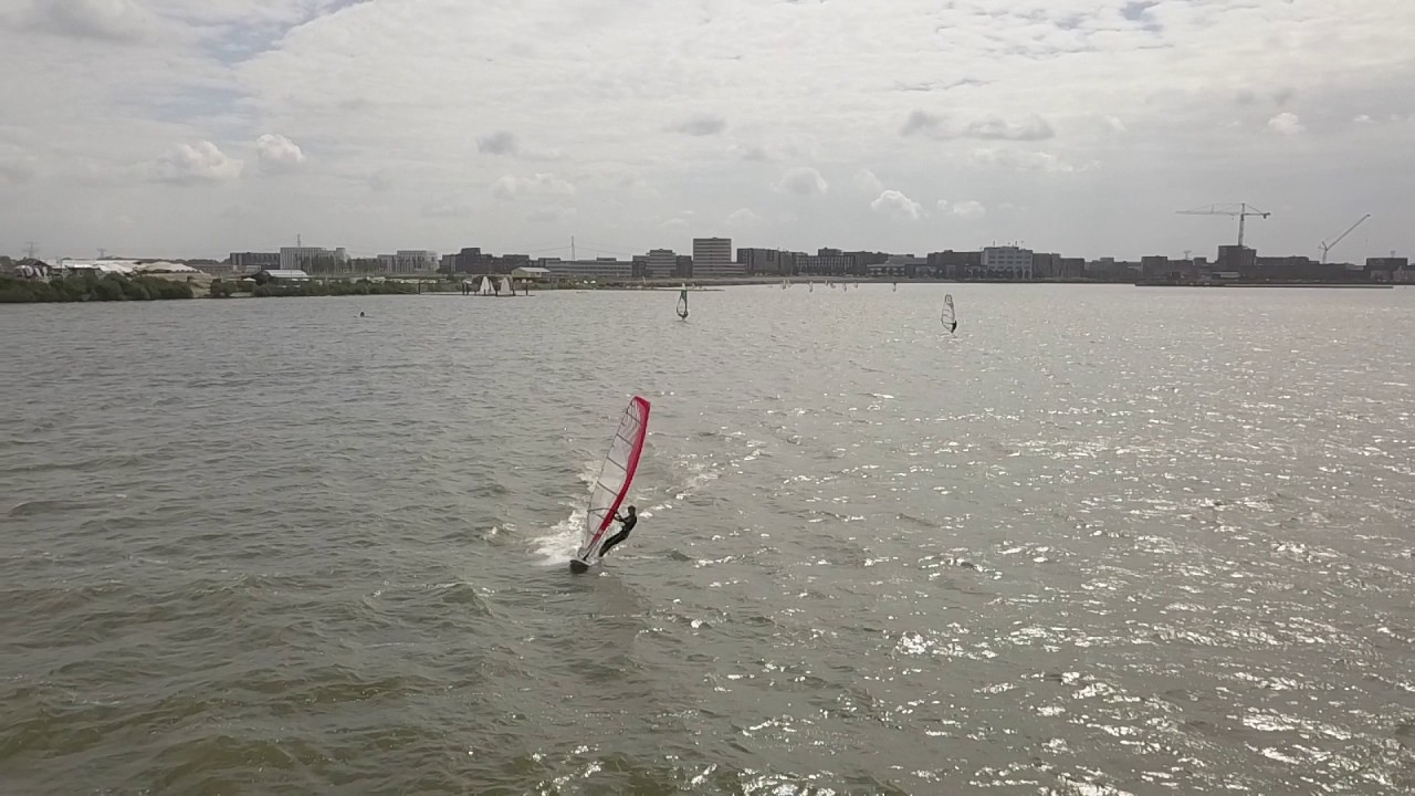 Blijburg,  a perfect day for windsurfing