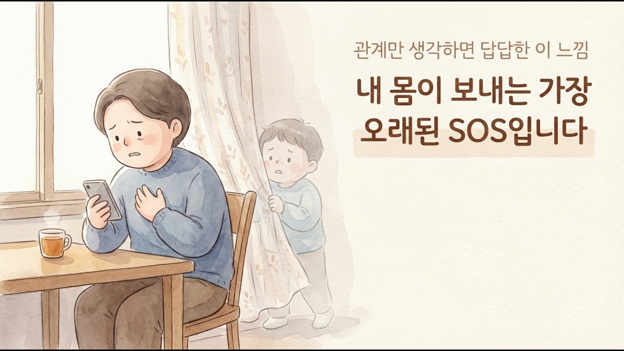 관계 불안: 내 몸이 보내는 멈춤 신호, 어린 시절 기억 때문입니다