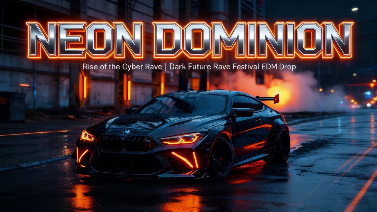 ⚡ NEON DOMINION – Восхождение Кибер Рейва | Тёмный Future Rave Фестивальный EDM Дроп
