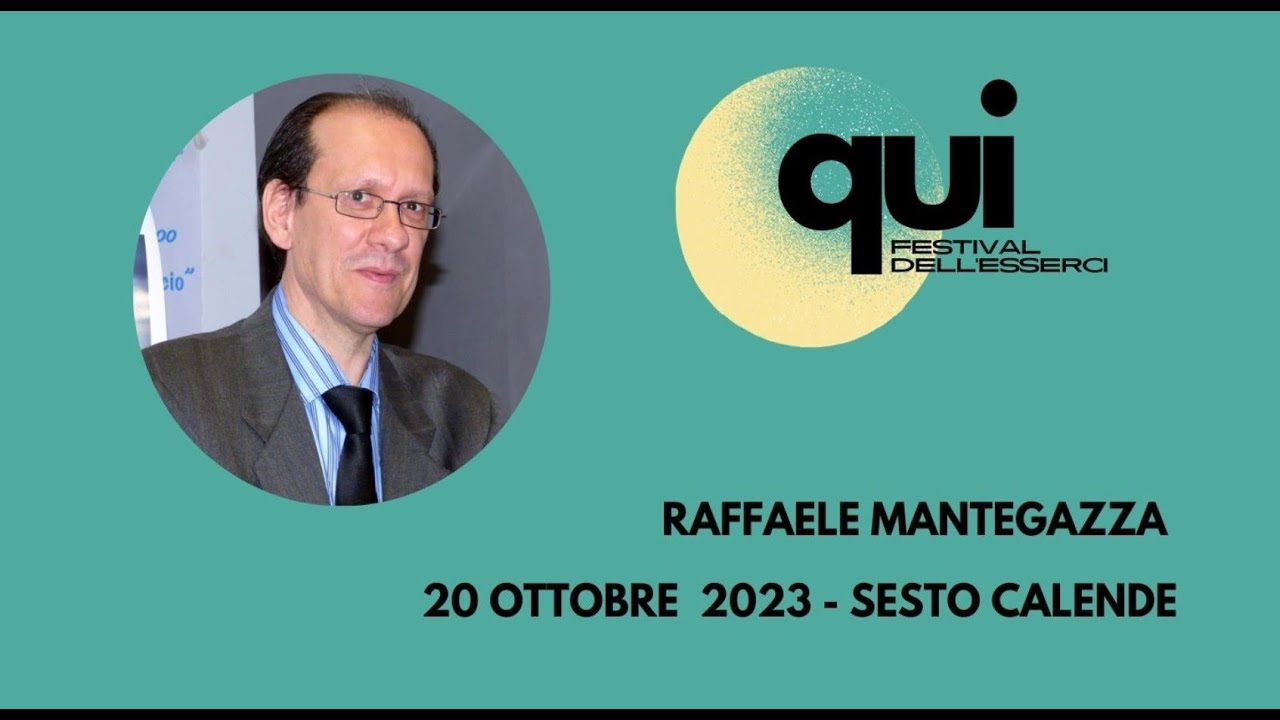 Essere qui, essere con loro: una pedagogia della presenza. Raffaele Mantegazza QUI Festival 20/10/23