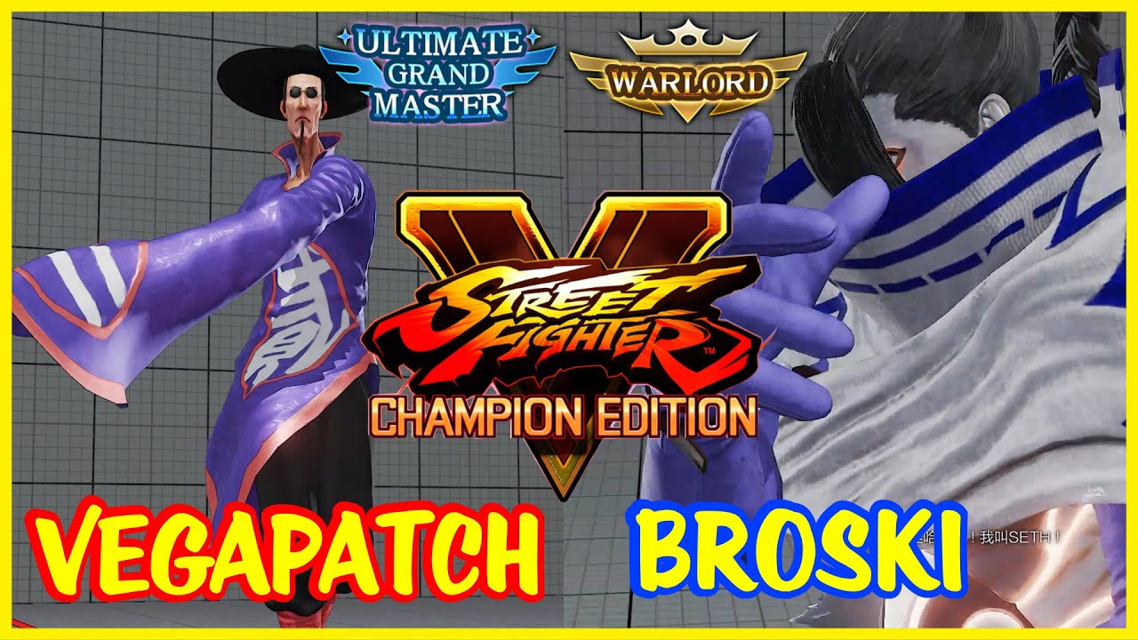 SFV CE ▶ 💫 VegaPatch (Fang) VS Broski (Seth) 💫SF5💫 #StreetFighterV