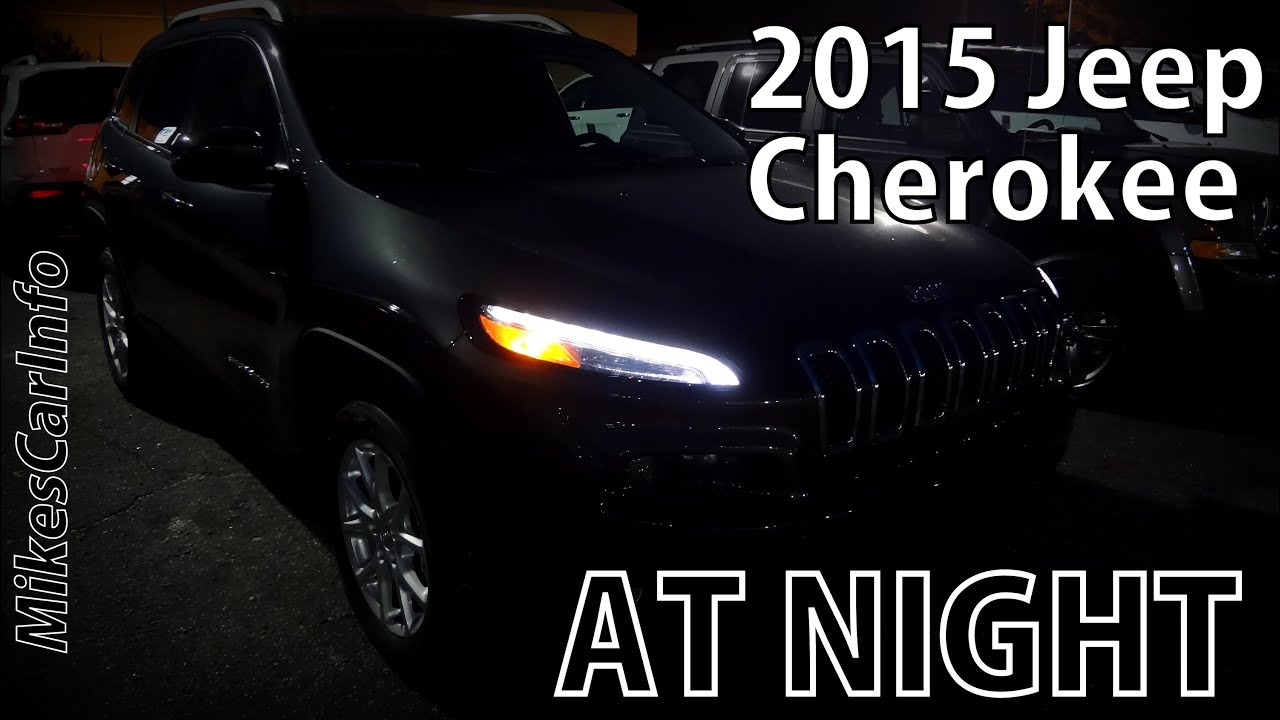 👉 НОЧЬЮ JEEP CHEROKE LATITUDE FWD + Ночная поездка