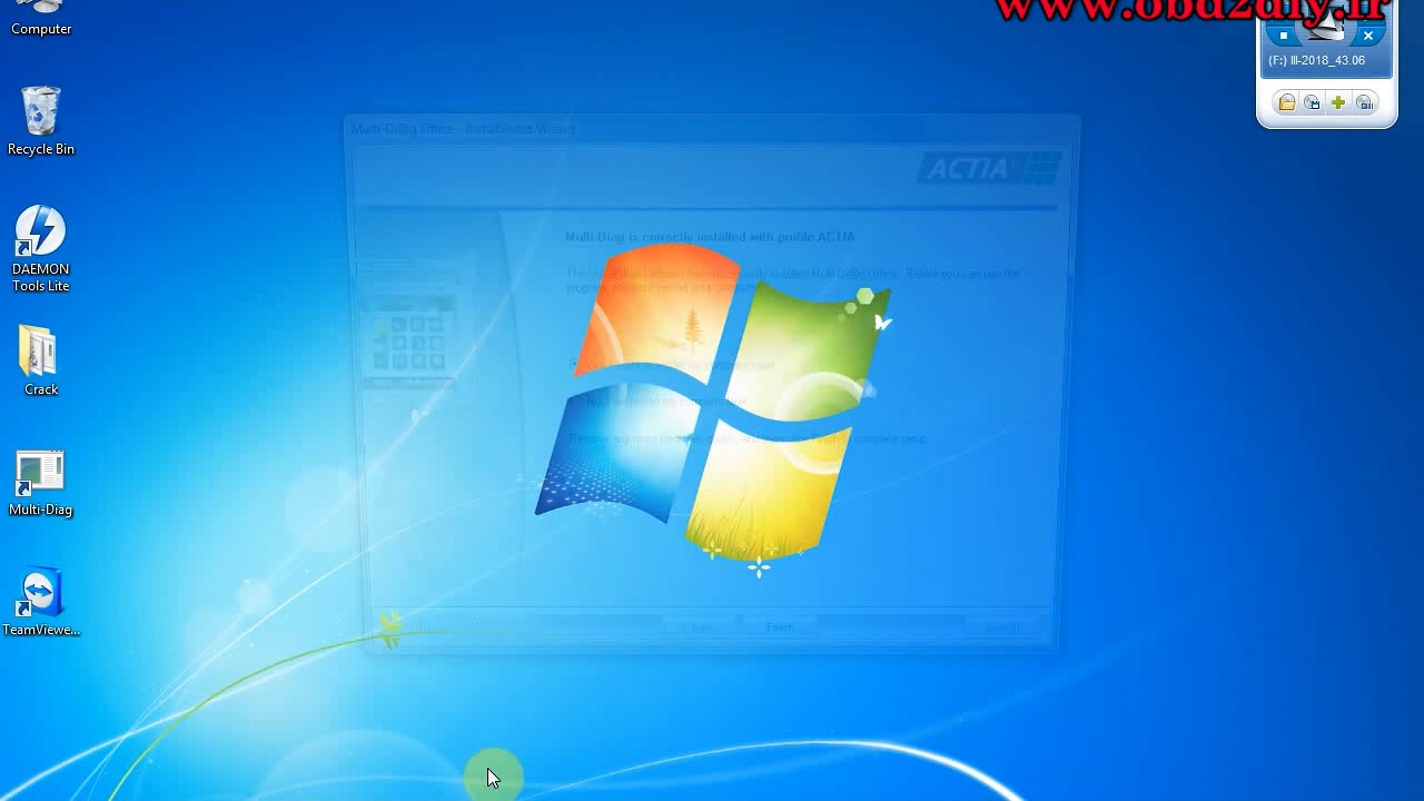 Comment installer le logiciel Multidiag Actia J2534 2018 3