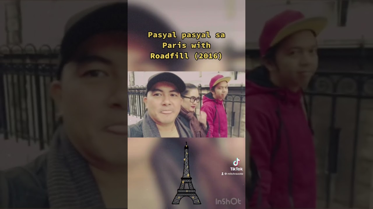 Pasyal Pasyal in #paris with #roadfill of #moymoypalaboy