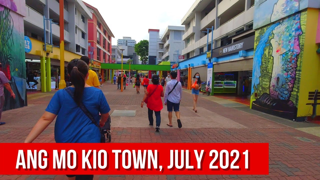 [4K] Ang Mo Kio Singapore Walking Tour | The Dining-In Ban | July 2021