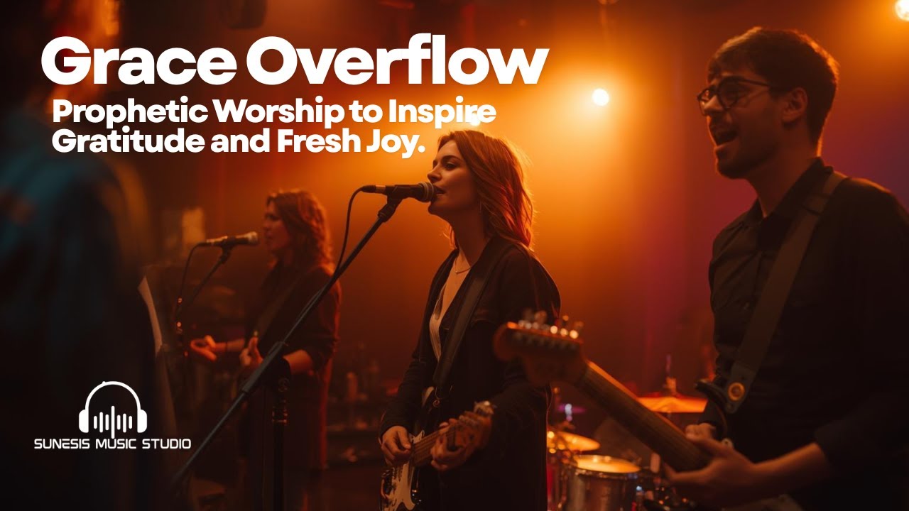 GRACE OVERFLOW - Prophetic CCM Worship for Gratitude & Fresh Joy | Sunesis Music Studio
