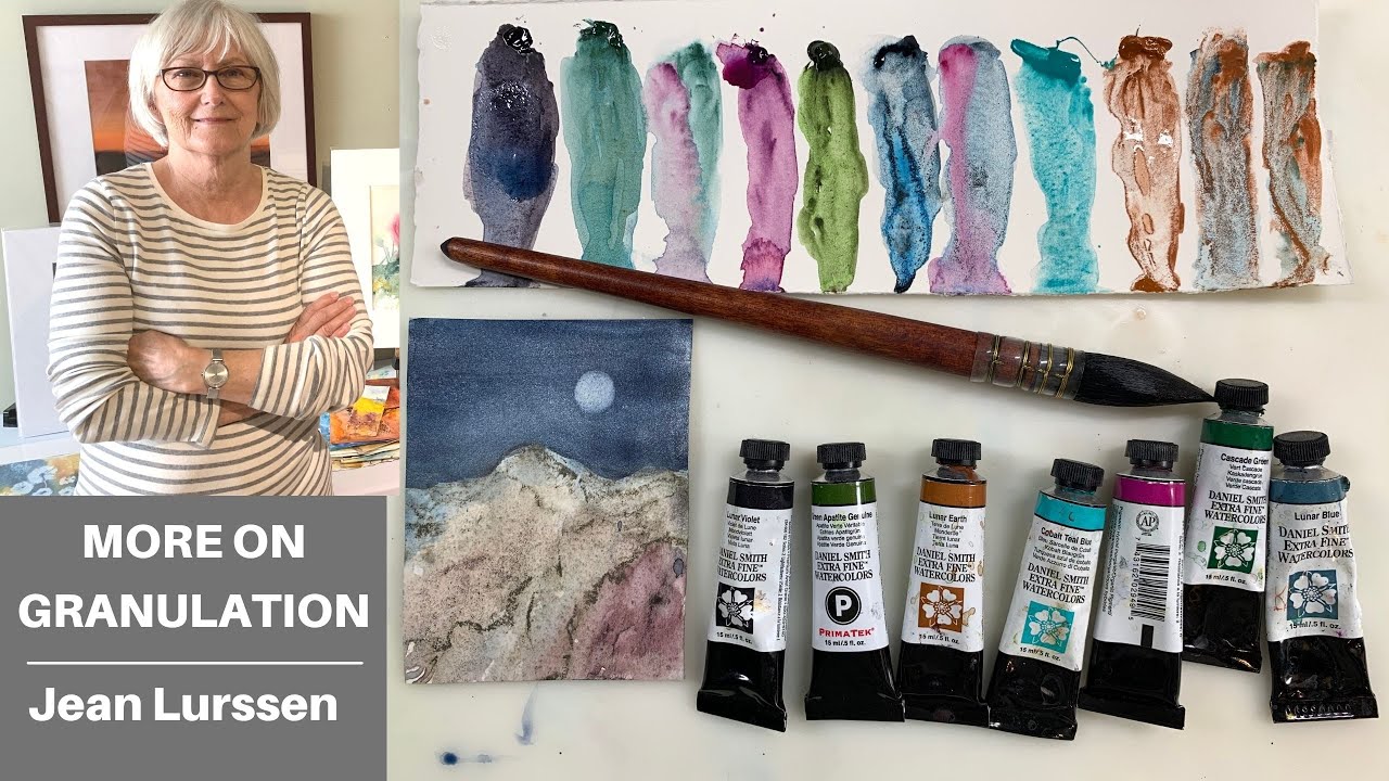 Watercolors - More On Granulation