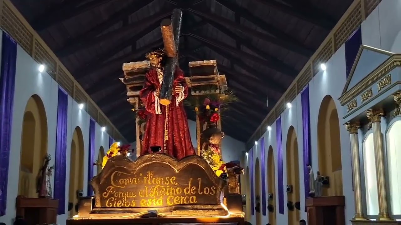 Salida de Jesús Nazareno de Jocotán, Chiquimula. Tercer Viernes de Cuaresma 2026.
