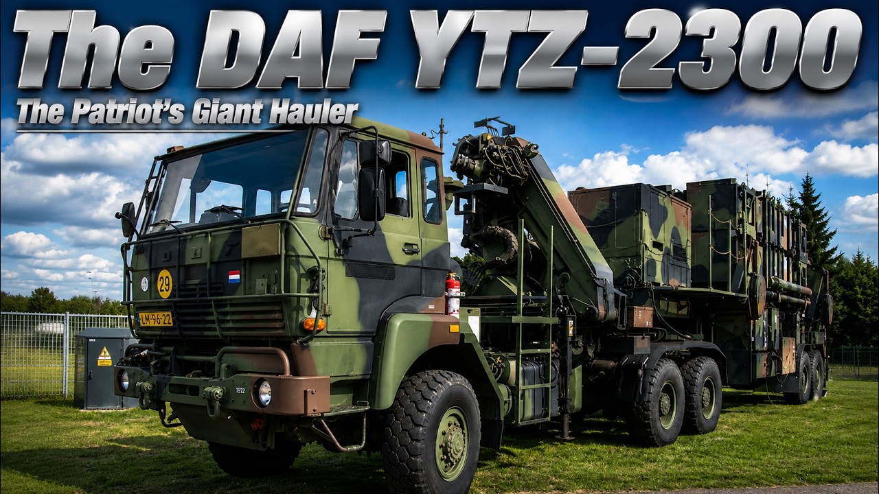DAF YTZ-2300: The 6x6 Tactical Tractor Powering the Patriot Missile System