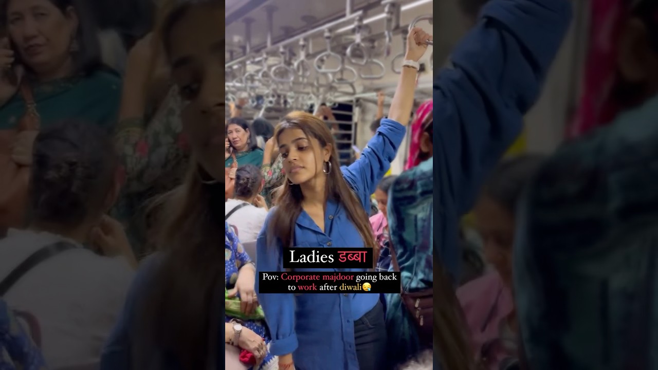 Corporate Majdoor | Job life | Diwali over | local train | Ankita Mestry #shorts