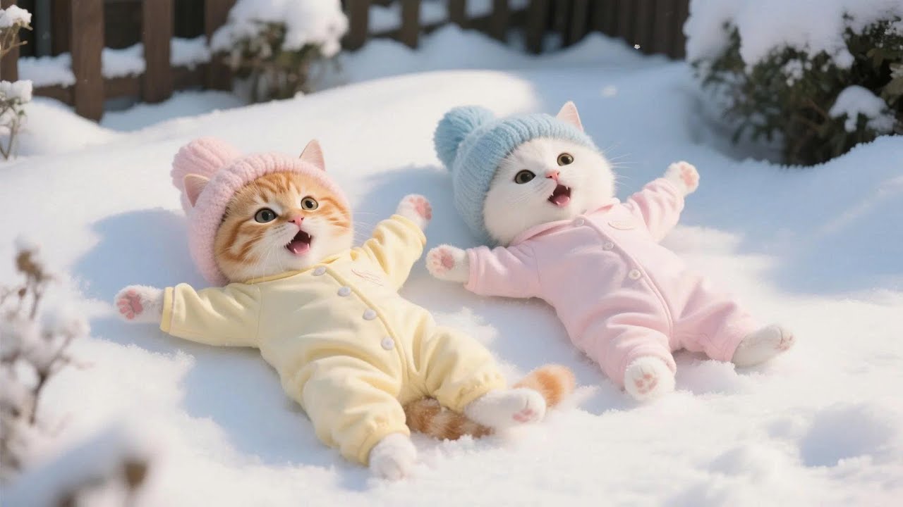 Ginger Kitten Invites Friends Home, Mama Cat Prepares Fried Chicken Feast 🍗🐾🏡 | Funny Cat Videos