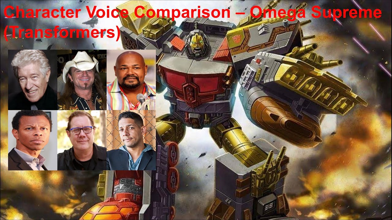 CHARACTER VOICE COMPARISON - OMEGA SUPREME (Transformers)