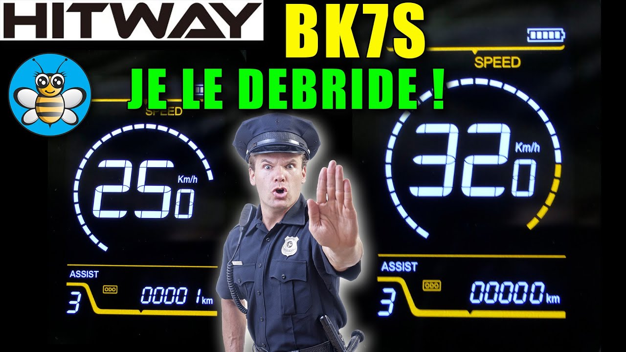 🟣🟡 DEBRIDAGE VELO HITWAY BK7S 🟡🟣