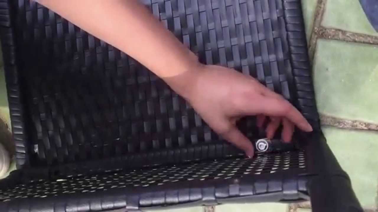 The assembly video of RATTAN SOFA