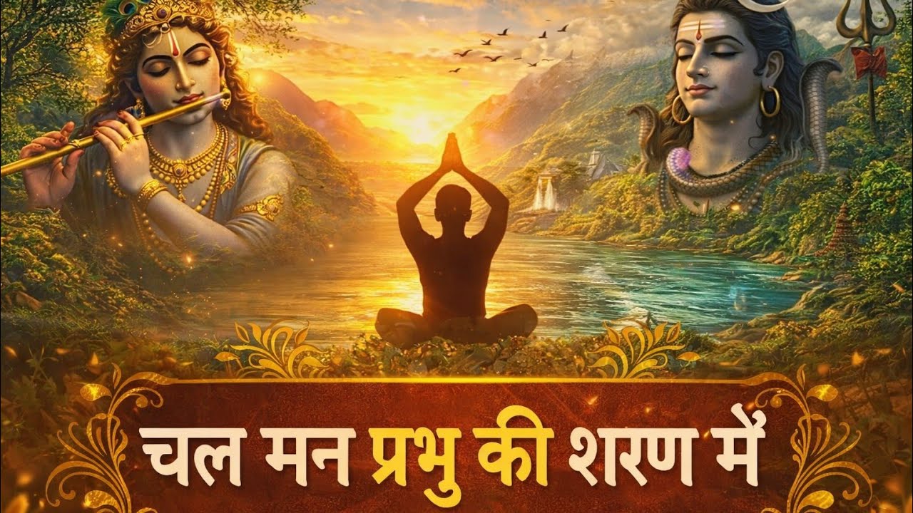 मधुर भक्ति भजन 🙏चल मन प्रभु की शरण में  #omNew Bhakti Bhajan 2026 | Peaceful Devotional Song🙏 #om 