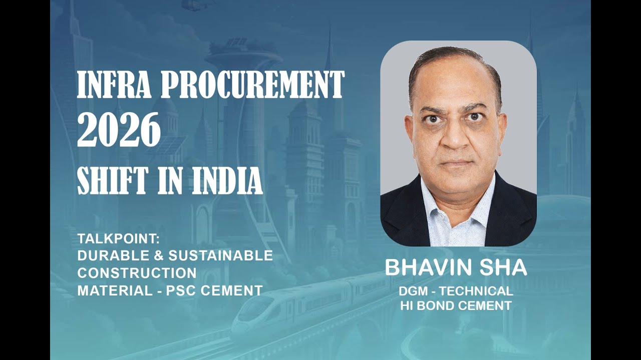 Durable & Sustainable Construction Material - PSC Cement | Bhavin Shah
