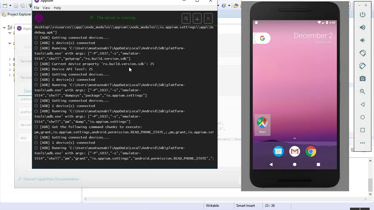 [Arabic Video] - Appium Setup - Part 6