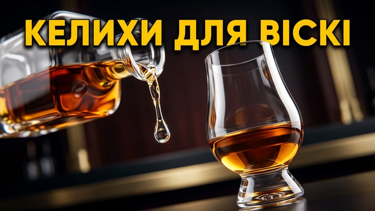КЕЛИХ ДЛЯ ВІСКІ - від простого до професійного / огляд та рекомендація / ВІСКІБОЙ