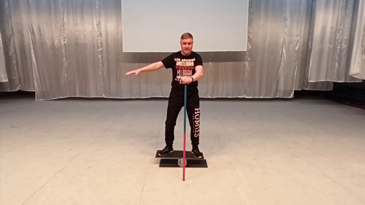 Мастер класс: Эквилибр на 1 катушке!