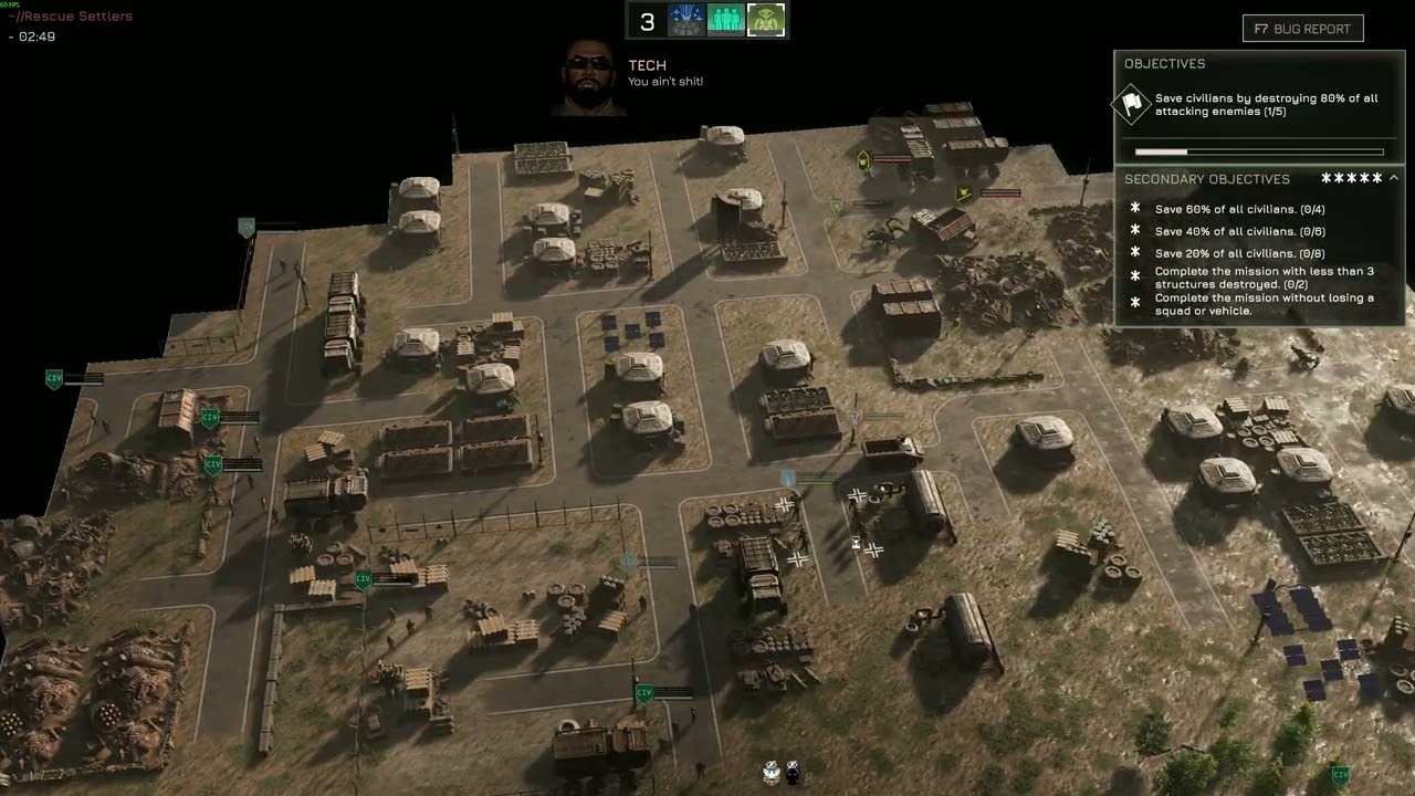 Off to a GREAT START in Menace! Automatic weapons SAVE THE DAY!!