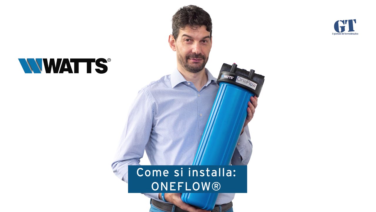 Come si installa il sistema anticalcare ONEFLOW® by Watts
