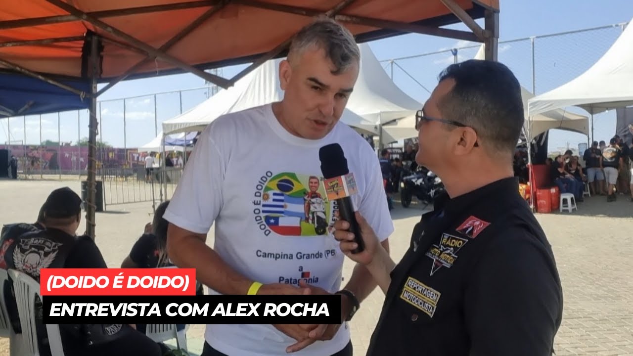 Doido é Doido entrevista com Alex Rocha sobre as suas Expedições de moto Biz 125Cc