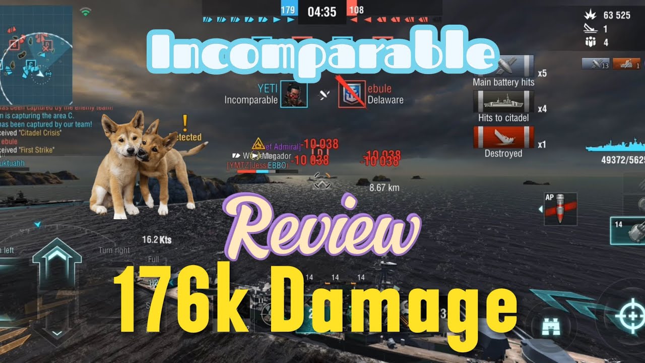 INCOMPARABLE British battleship Review - WOWSB WOWSBlitz