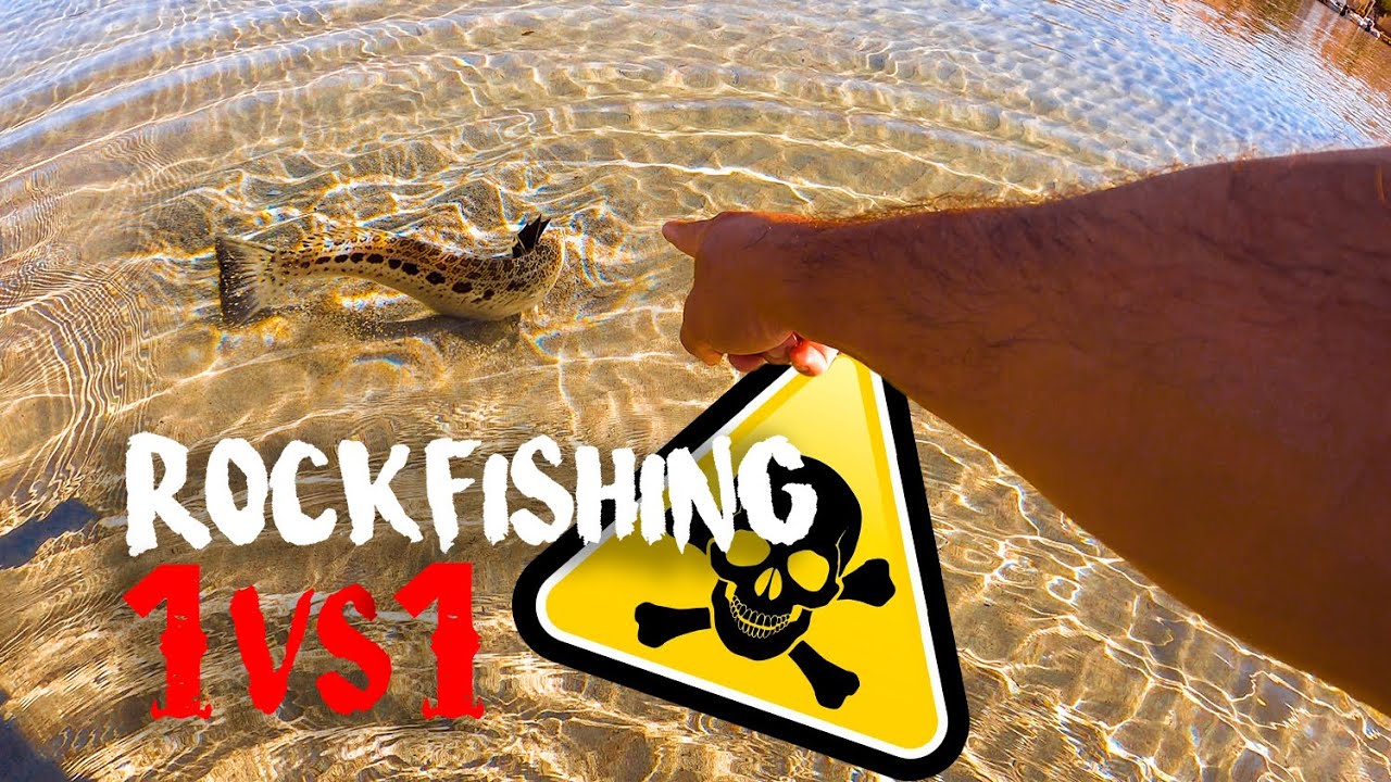 1vs1 - ROCKFISHING desde PLAYA con @LF racing  [La REALIDAD de la PESCA #4] | Lured Vlog 167