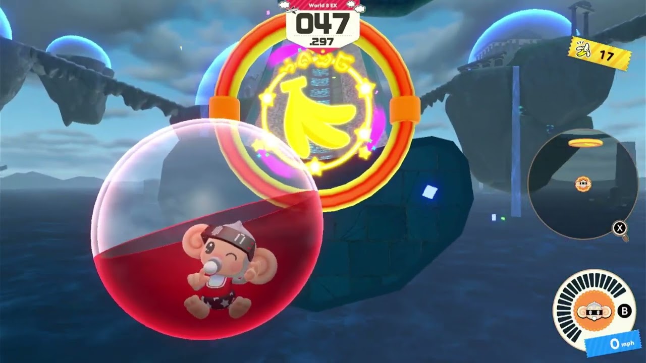 Super Monkey Ball: Banana Rumble - World 18 (World 8 EX): Oceanius EX