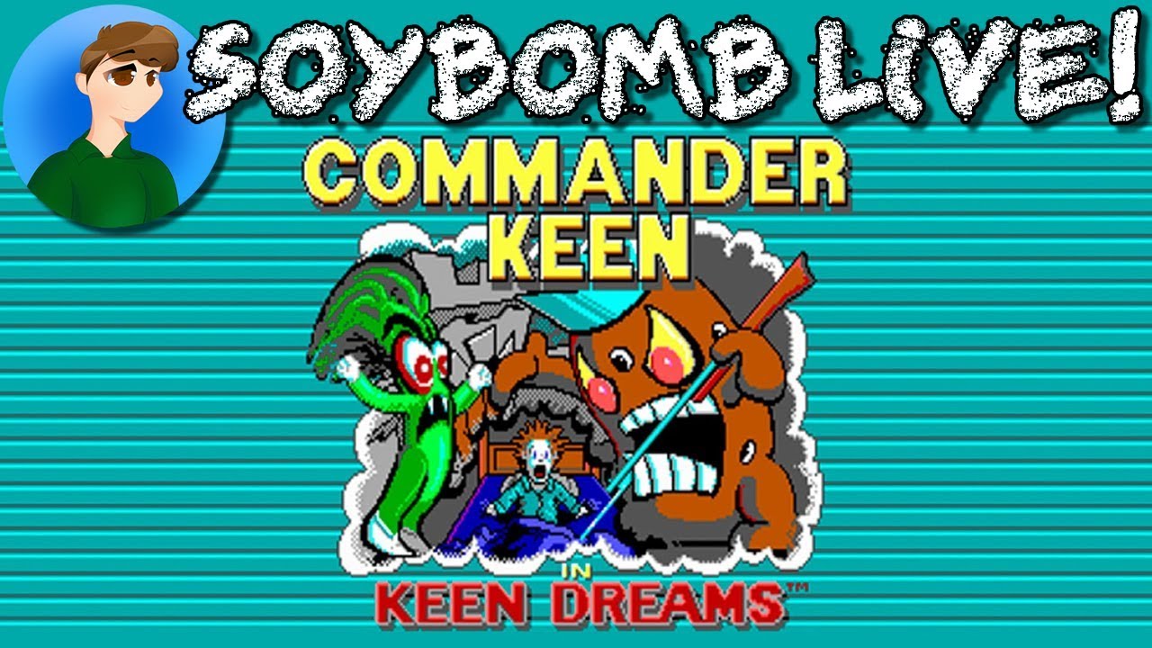 Commander Keen in Keen Dreams (PC) + Bonus DOS Games | SoyBomb LIVE!