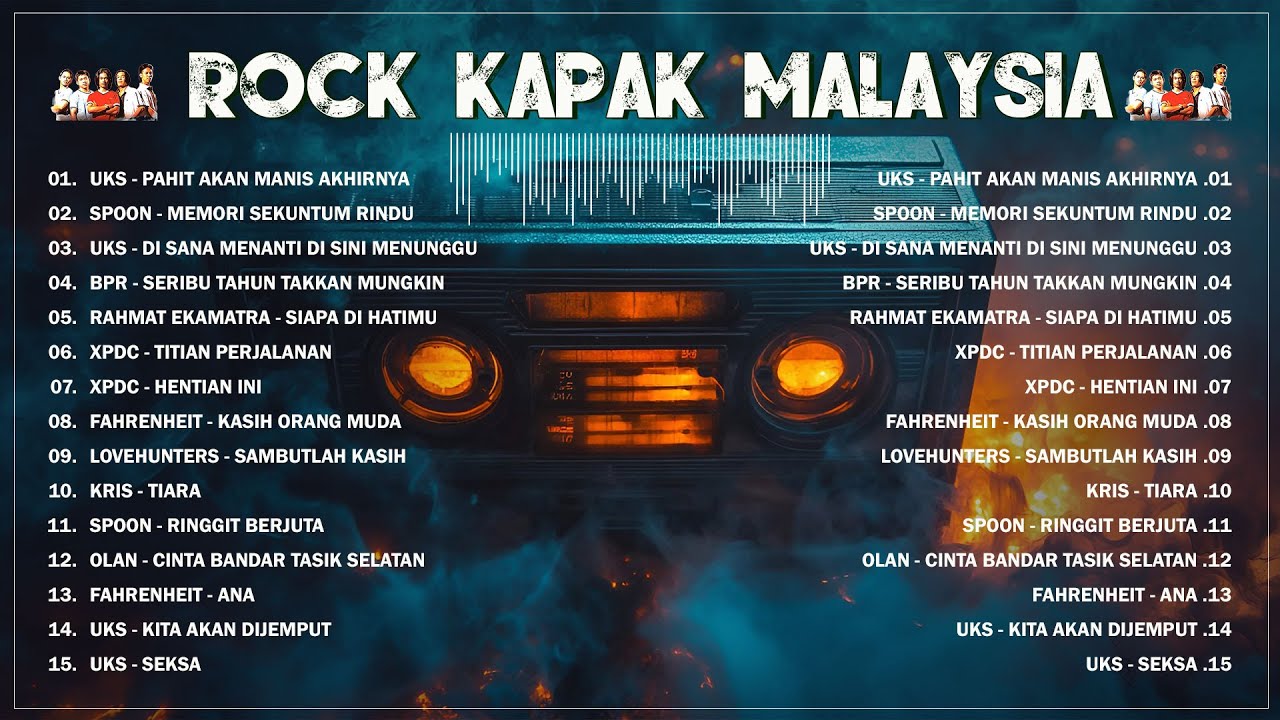 Koleksi Slow Rock Malaysia 80-90an – Lagu-Lagu Yang Mengusik Jiwa