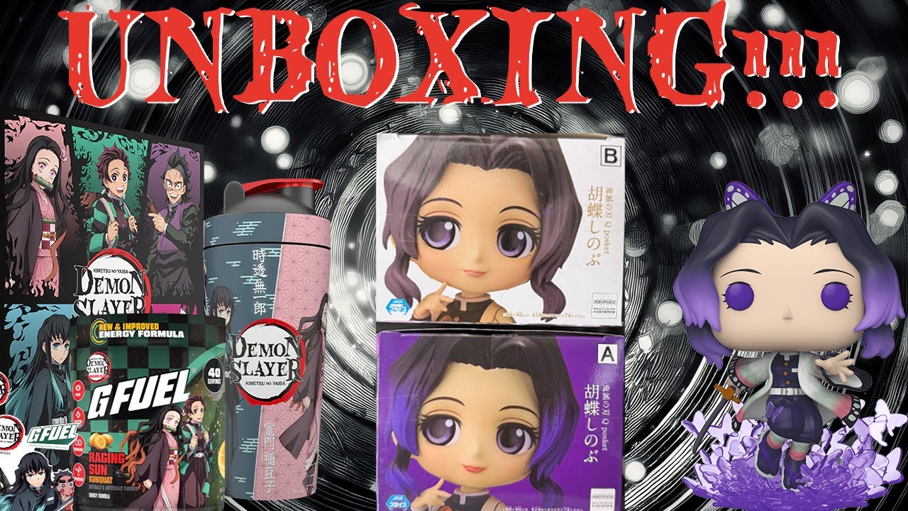 HUGE DEMON SLAYER UNBOXING!!!
