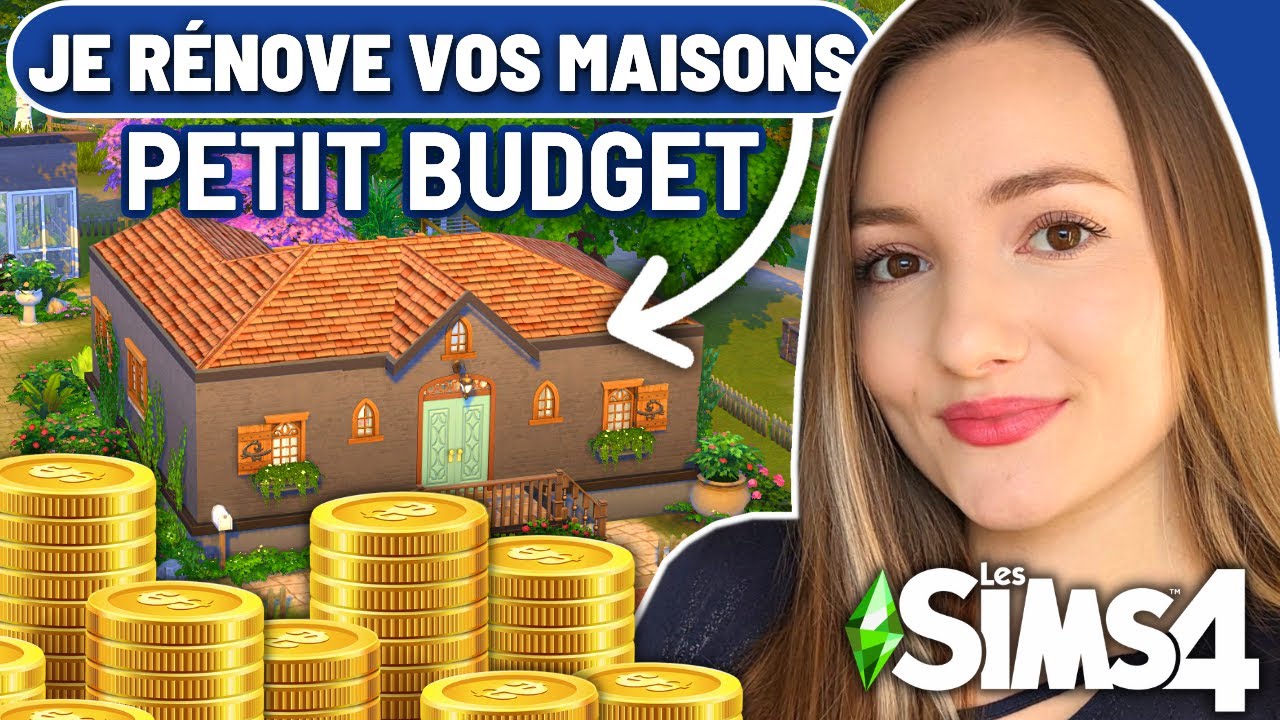Grosse rénovation avec un petit budget 🤑 SIMS 4