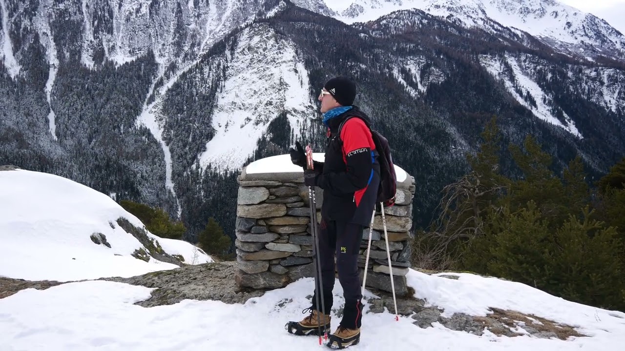 2026 02 01 le COL  .table d'orientation de l'OUILLETTE  le FORT du SAPEY dans la neige 7 KM 400 MD+