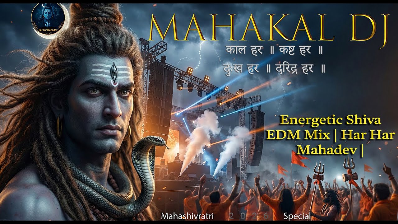 🔥 Mahakal DJ 🔱 | Energetic Shiva EDM Mix | Har Har Mahadev | Festival Power Bhajan