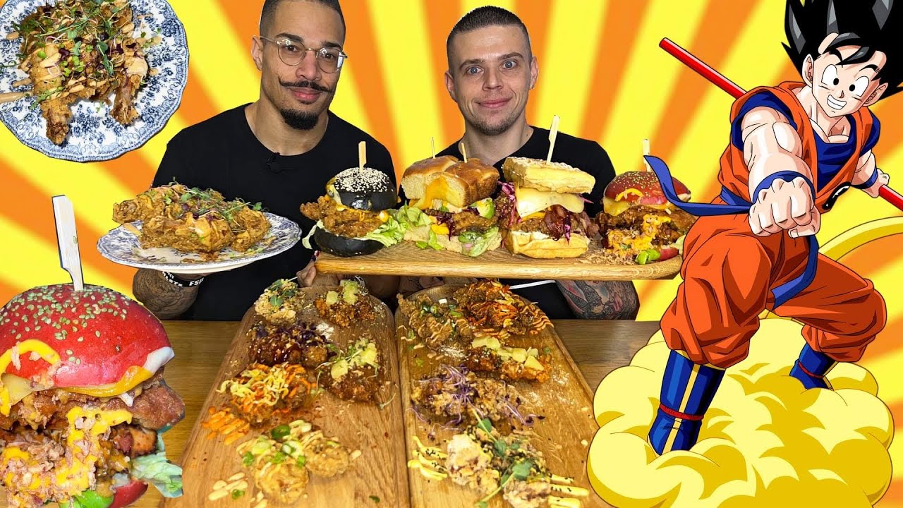 GROS CARNAGE de POULETS FRITS et de BURGERS dans ce RESTO 100% MANGA ! (Mon coup de coeur de 2021)