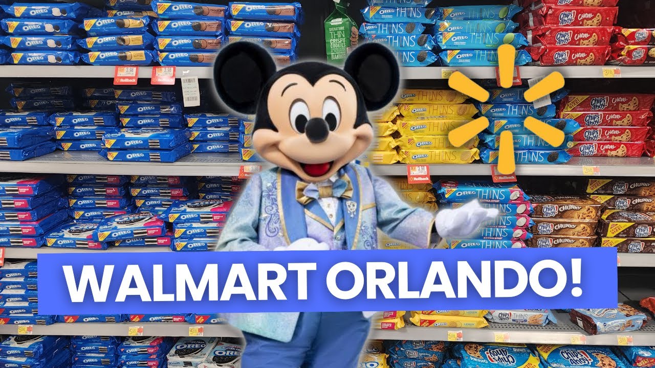 LA MEJOR Lista de Compras en Walmart Orlando para los Parques Disney 🏰 AHORRARAS UN MONTON! 🔴