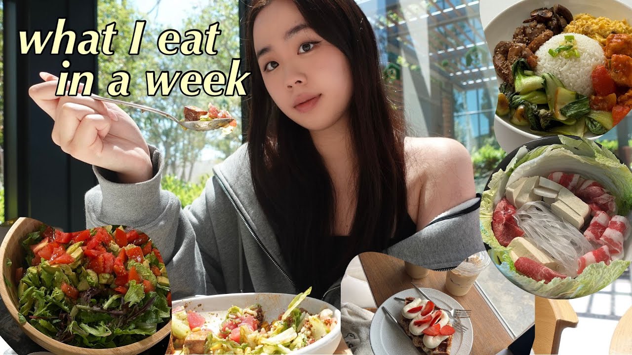(food vlog): một tuần ăn gì của du học sinh mỹ?