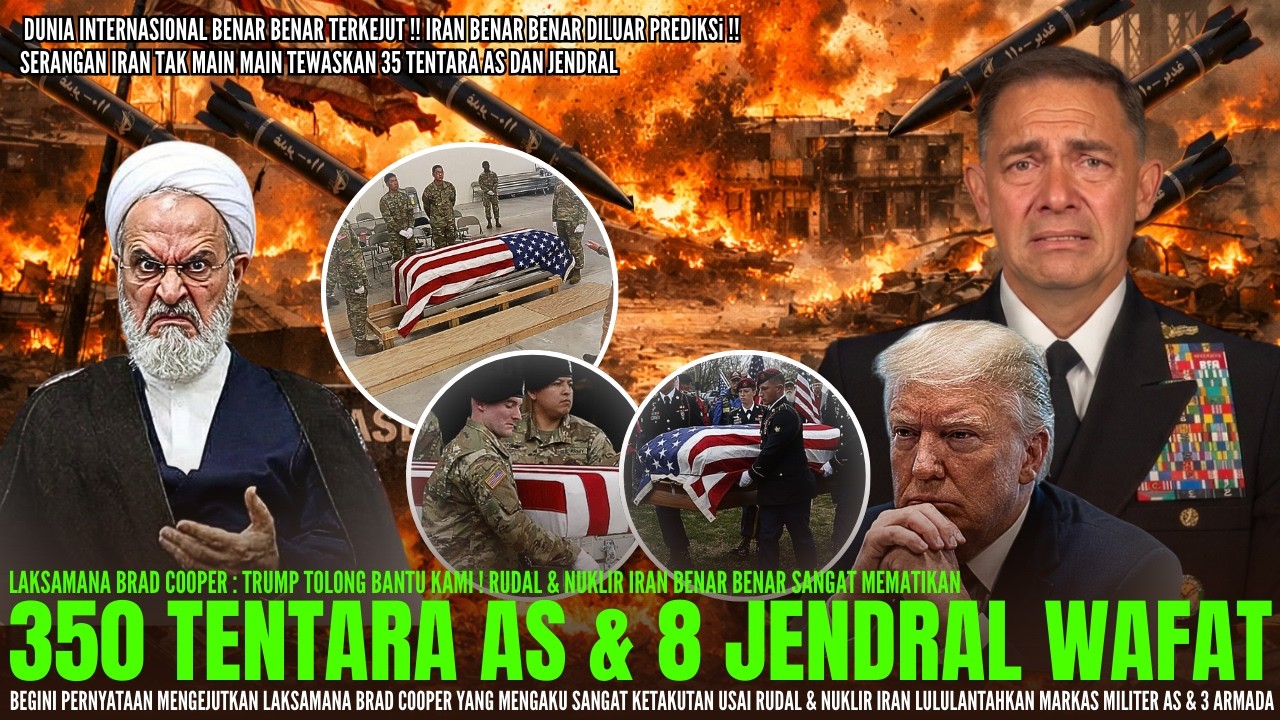🔥ARMADA & MARKAS MILITER AS HANCUR LEBUR !! Trump Terdiam Para Jendral & 350 Tentara AS wafat !!