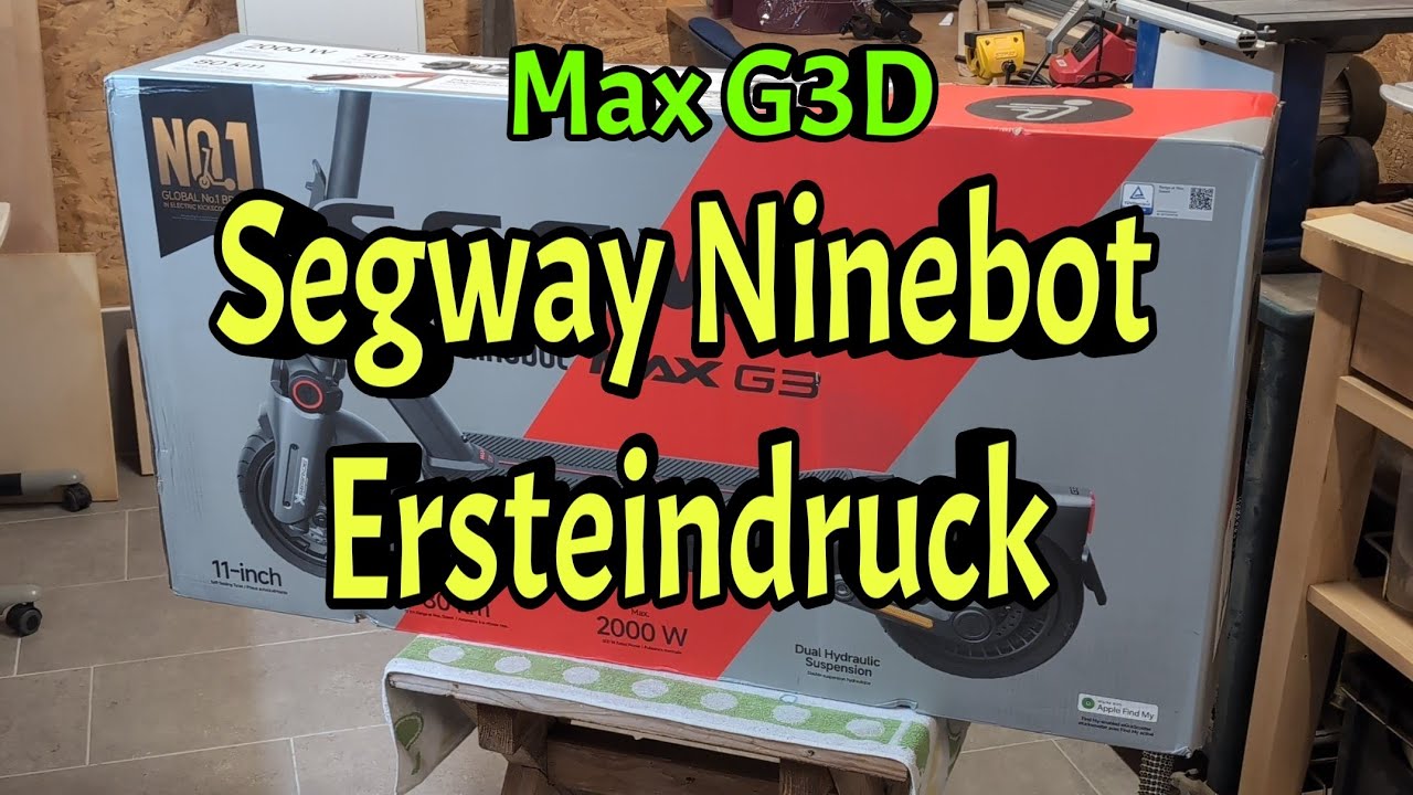 Segway Max G3D Erster Eindruck & New VX4 Verkauft