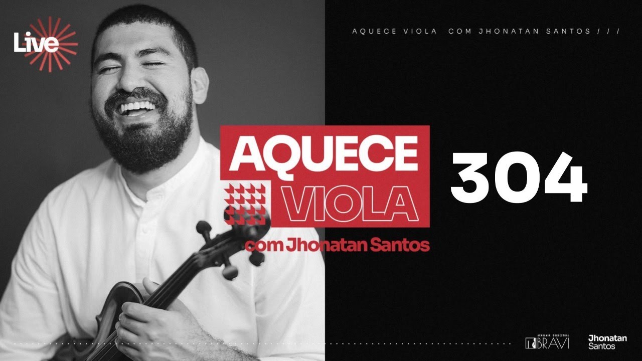 #aqueceviola 304 - Exercícios de cordas soltas para começar os estudos de viola de arco